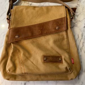 Messenger Bag, Small Canvas Shoulder Bag Crossbody Purse